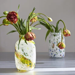 Hay Splash Roll Neck Vase M 22cm 9 Hay Splash Roll Neck Vase M 22cm -Hay 44581 01 03 e8451ff176