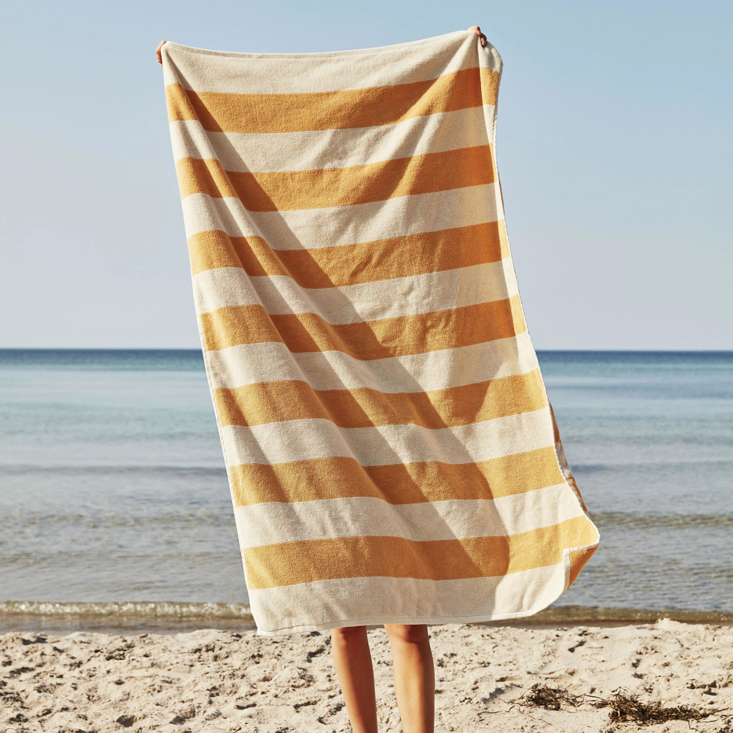 Hay Frotté Stripe Badehandtuch 100 X 150cm 4 Hay Frotté Stripe Badehandtuch 100 X 150cm – Bild 2