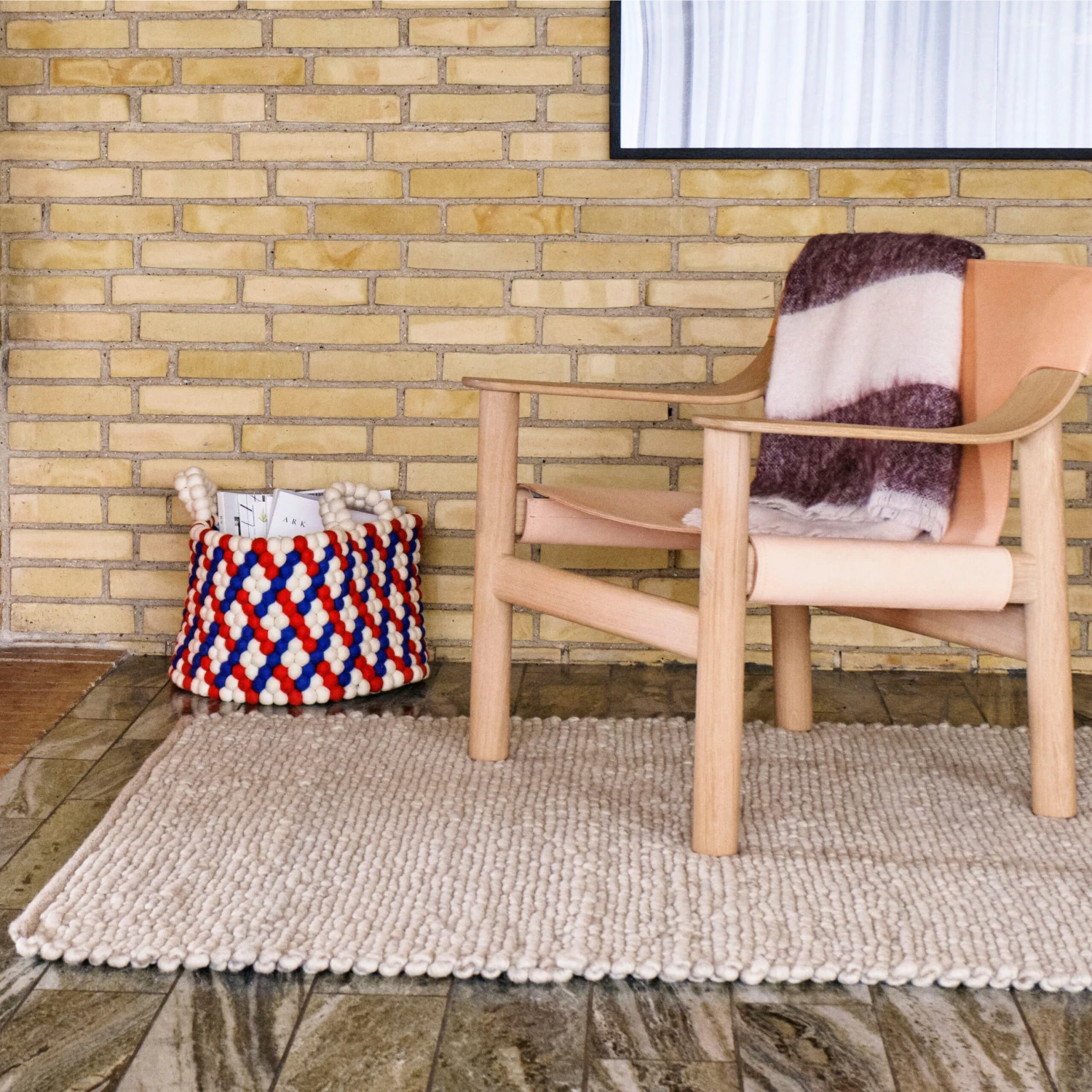 Hay Peas Random Wollteppich 140 X 200cm 5 Hay Peas Random Wollteppich 140 X 200cm – Bild 3