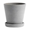 HAY Flowerpot With Saucer Blumentopf M Ø14 Cm -Hay 500548 01 1 ProductImageMain 8770287a4e