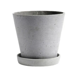 HAY Flowerpot With Saucer Blumentopf XXXL Ø34 Cm