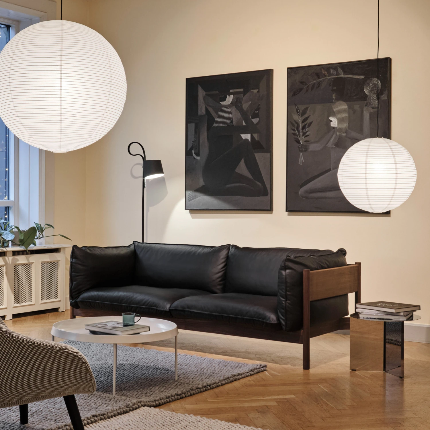 Hay Rice Paper Lampenschirm Ø50cm 4 Hay Rice Paper Lampenschirm Ø50cm – Bild 2