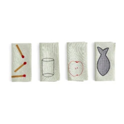 Hay Sobremesa Leinenserviette 45 X 45cm 4er Pack