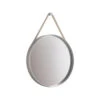 Hay Strap Mirror Spiegel Ø70cm -Hay Strap Mirror grey 964e1c08d3